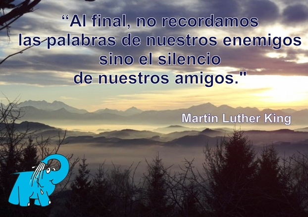 Una Enseñanza de Martin Luther King sobre Lo Importante, en la Frase del Día.